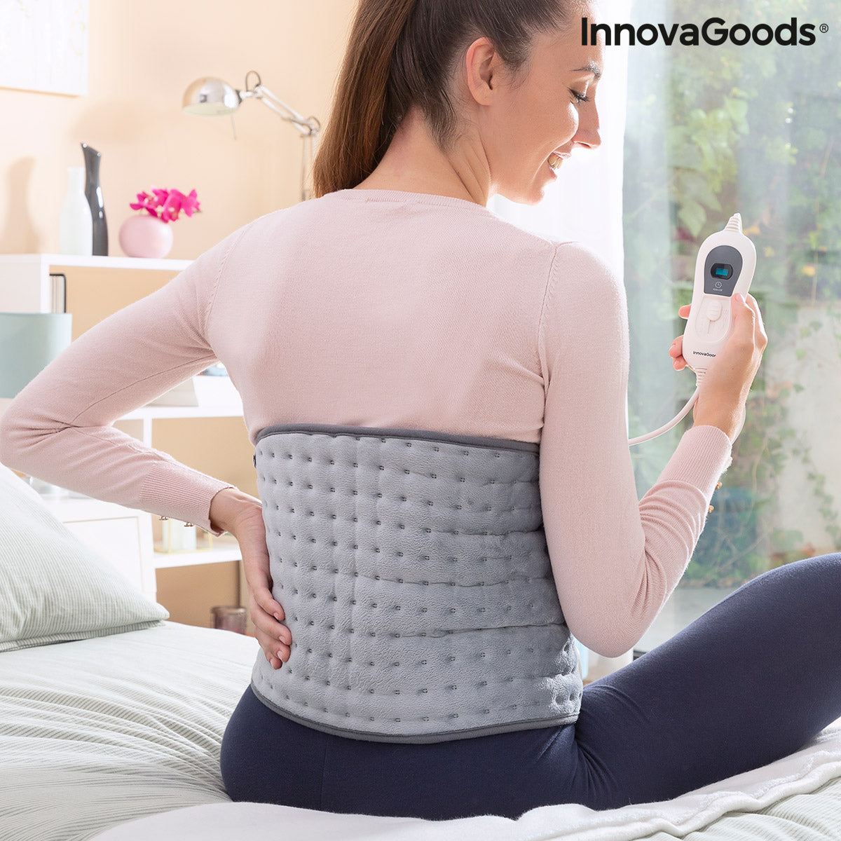 Almohadilla Eléctrica Lumbar Ajustable Elwak InnovaGoods