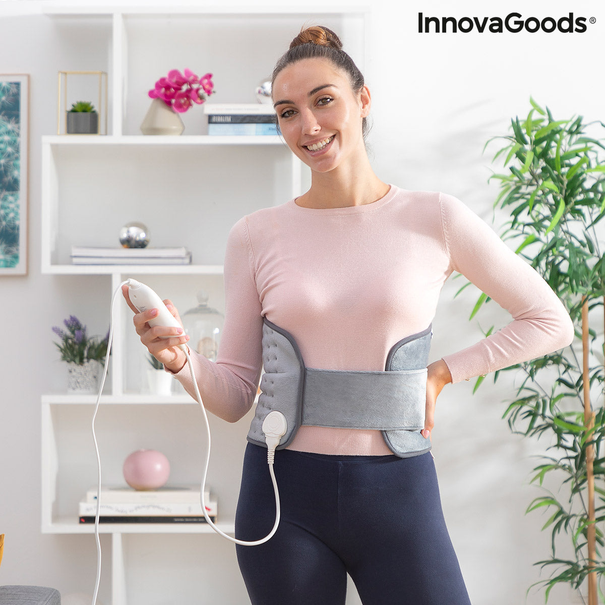 Almohadilla Eléctrica Lumbar Ajustable Elwak InnovaGoods