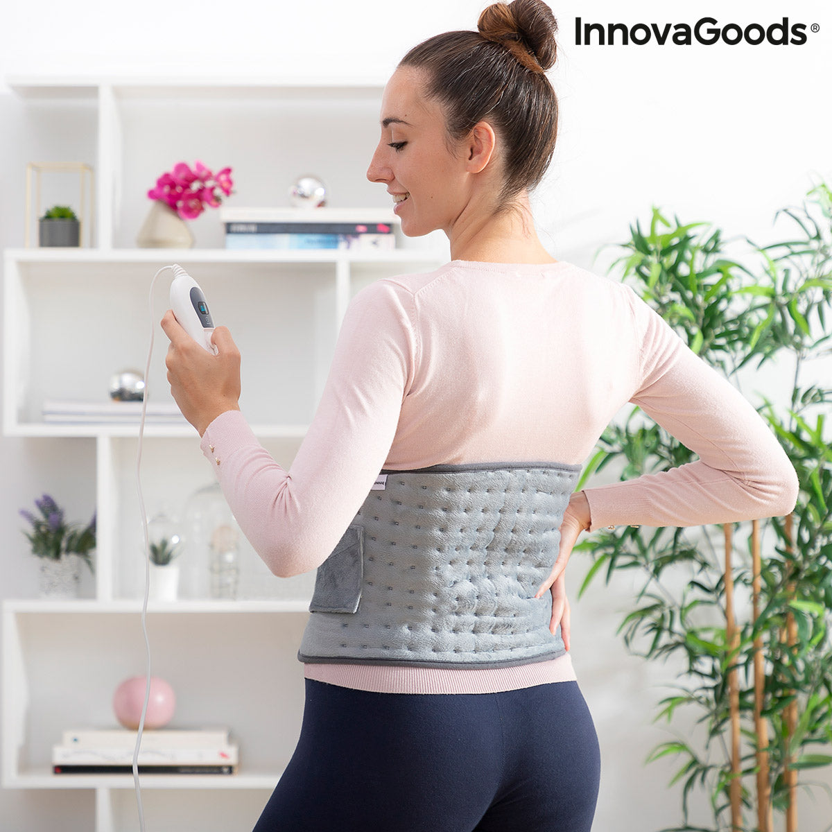 Almohadilla Eléctrica Lumbar Ajustable Elwak InnovaGoods